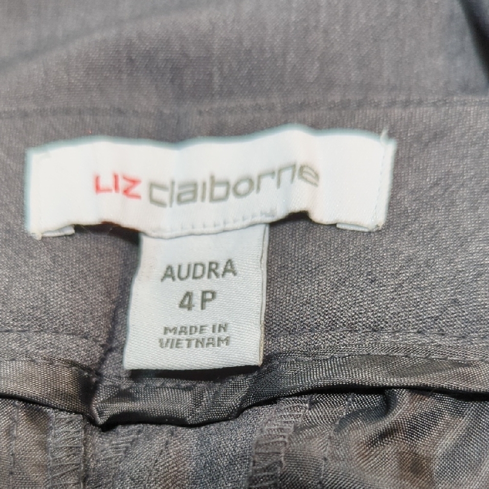 Liz Claiborne Women's Gray Trousers - Picture 7 of 10
